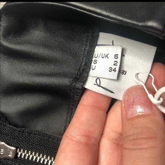 Princess Polly STARBOY MINI SKIRT BLACK size US 2 - Picture 9 of 10